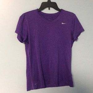 Purple Nike Workout Top